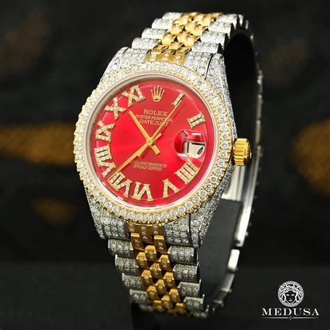 red face rolex iced out price|iced out rolex models.